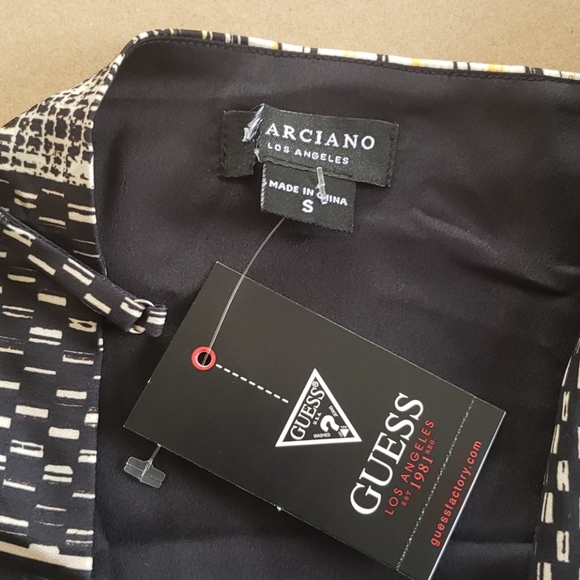 NEW GUESS BY MARCIANO Sandscape Print Tank SZ S - Picture 8 of 8